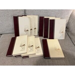 1971 Family Bible Library 10 Volume Set by  V. Gilbert‎ Beers- Good, Hardcover